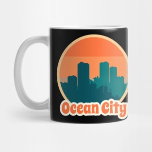 Vintage Ocean City Mug